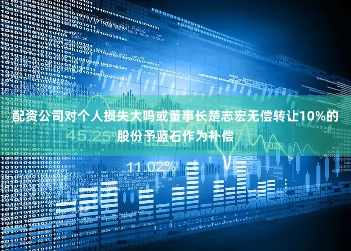 配资公司对个人损失大吗或董事长楚志宏无偿转让10%的股份予蓝石作为补偿